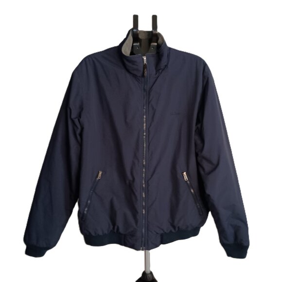 L.L. Bean Men’s WarmUp BomberJacket Fleece Lined Item 205107 Thinsulate Size XL - Picture 2 of 16